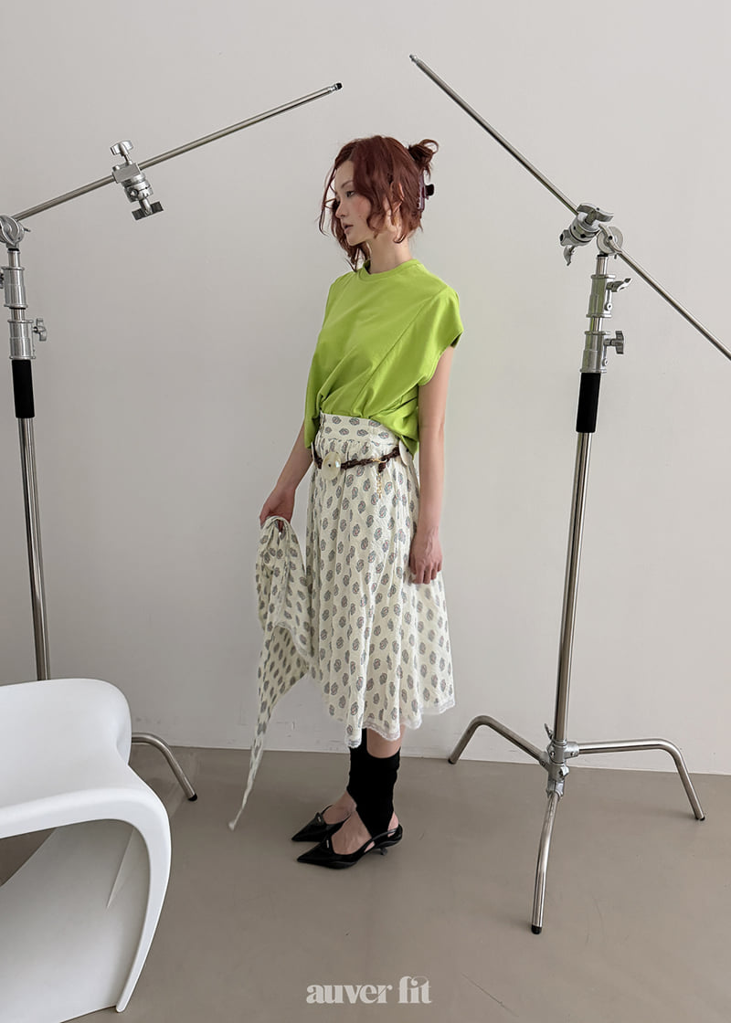 Auver_Fit - Korean Women Fashion - #womensfashion - Dali Scarf Skirt