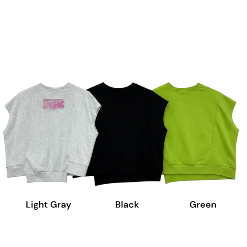 Auver_Fit - Korean Women Fashion - #womensfashion - Patch Panel Sleeveless Top - 12