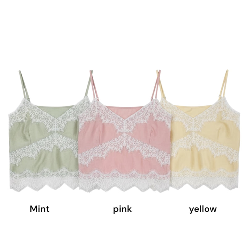 Auver_Fit - Korean Women Fashion - #womensfashion - Soda Lace Set - 11