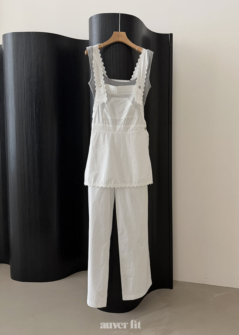Auver_Fit - Korean Women Fashion - #womensfashion - Overall One-Piece Pants - 11