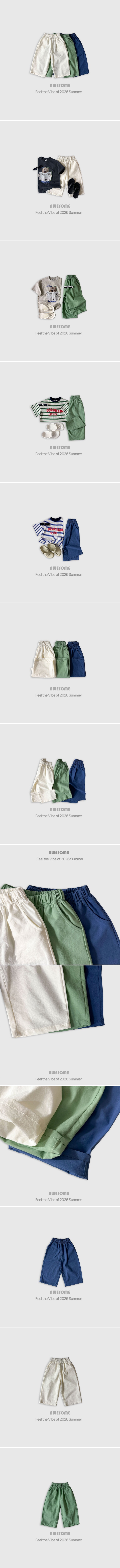 Awesome Bebe - Korean Children Fashion - #toddlerclothing - Cotton Linen Pants