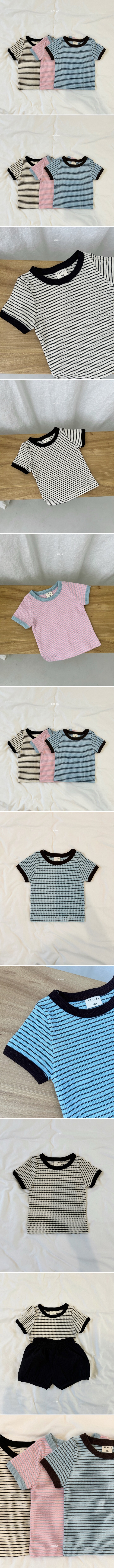 Azalea - Korean Children Fashion - #childofig - ST Sweet & Sour Ringer Tee - 2