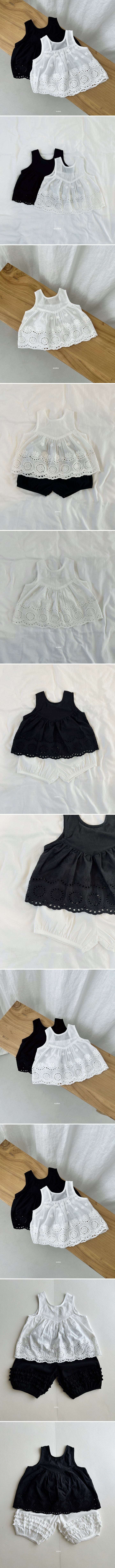 Azalea - Korean Children Fashion - #childofig - Easy Lace Blouse - 2