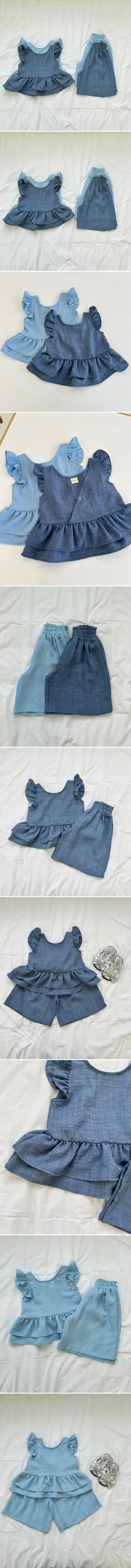 Azalea - Korean Children Fashion - #minifashionista - Tencel Unbalanced Set-Up - 2