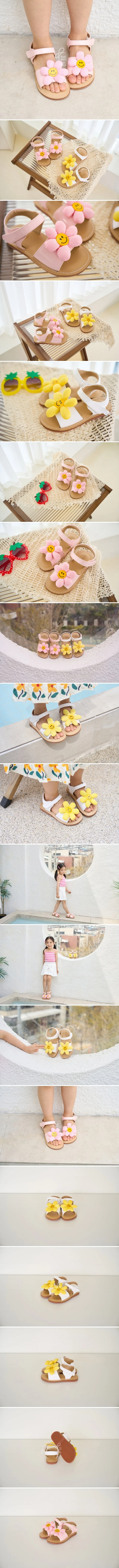 Babyzzam - Korean Children Fashion - #childofig - Sunflower Sandals