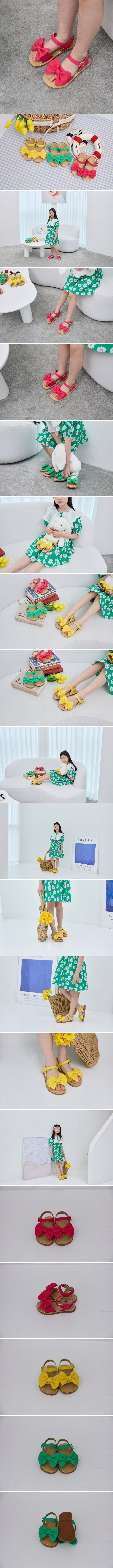 Babyzzam - Korean Children Fashion - #magicofchildhood - Marie Ribbon Sandals