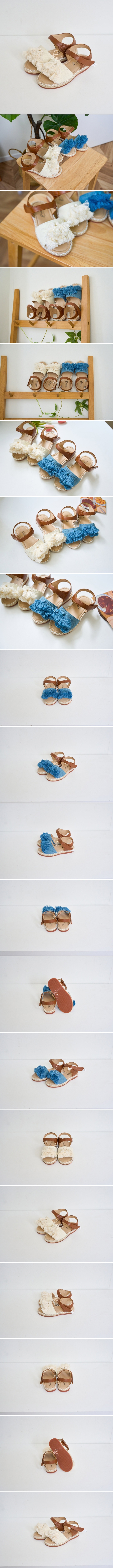 Babyzzam - Korean Children Fashion - #prettylittlegirls - Wedge Toe Sandals