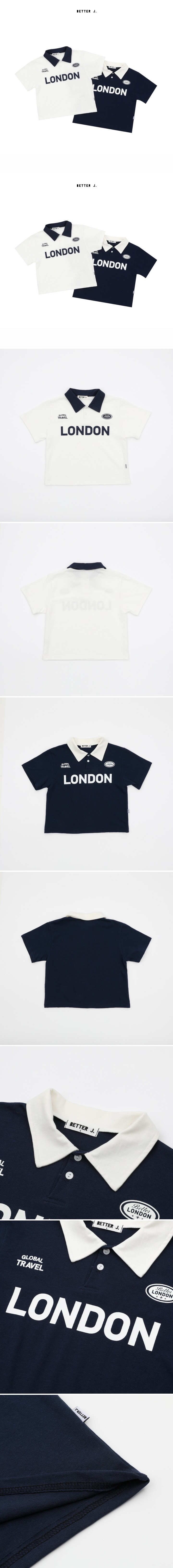 London Collar Tee by Better j for Child - view 2