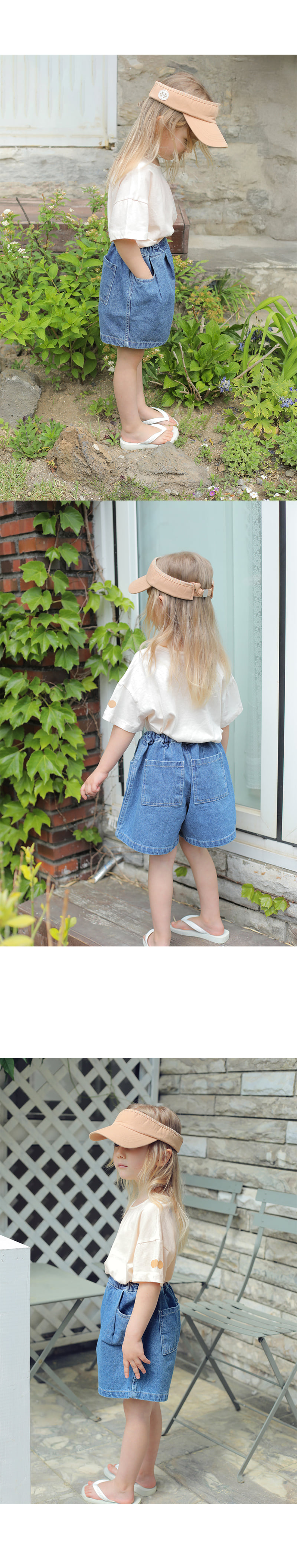 Bien A Bien - Korean Children Fashion - #Kfashion4kids - Lac Denim Pants - 6