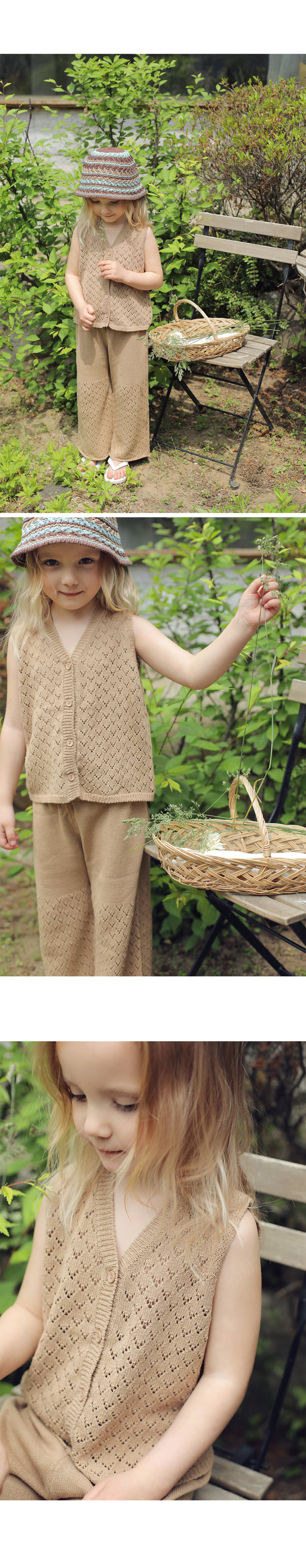 Bien A Bien - Korean Children Fashion - #childofig - Mio Knit Vest - 7