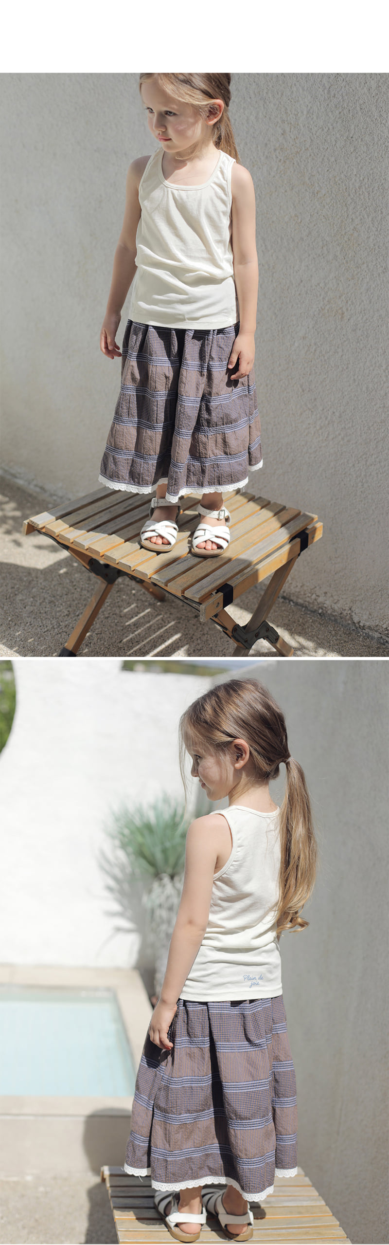 Bien A Bien - Korean Children Fashion - #discoveringself - Elbos Camisole Top - 6
