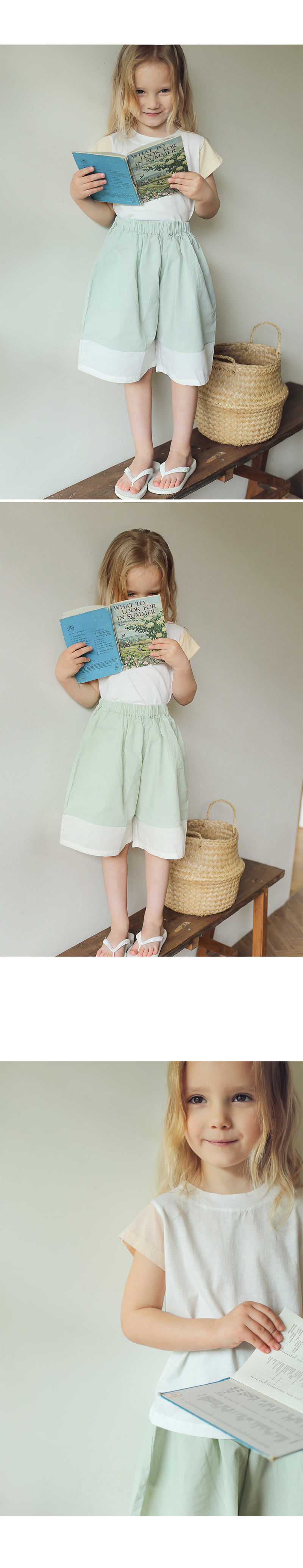 Bien A Bien - Korean Children Fashion - #kidsshorts - Ilmar Tee - 5