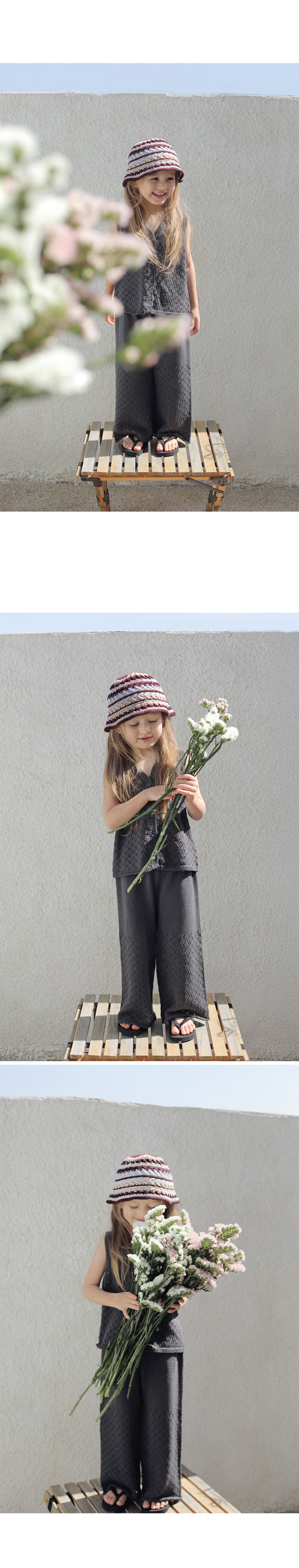 Bien A Bien - Korean Children Fashion - #littlefashionista - Mio Knit Vest - 3
