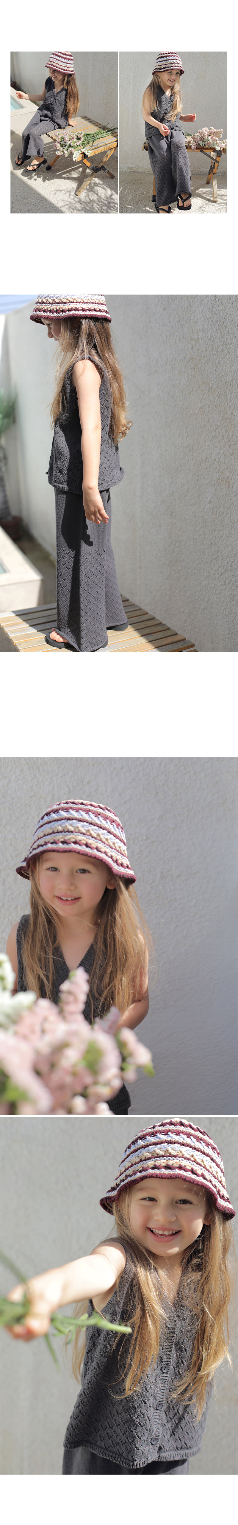 Bien A Bien - Korean Children Fashion - #littlefashionista - Mio Knit Vest - 4