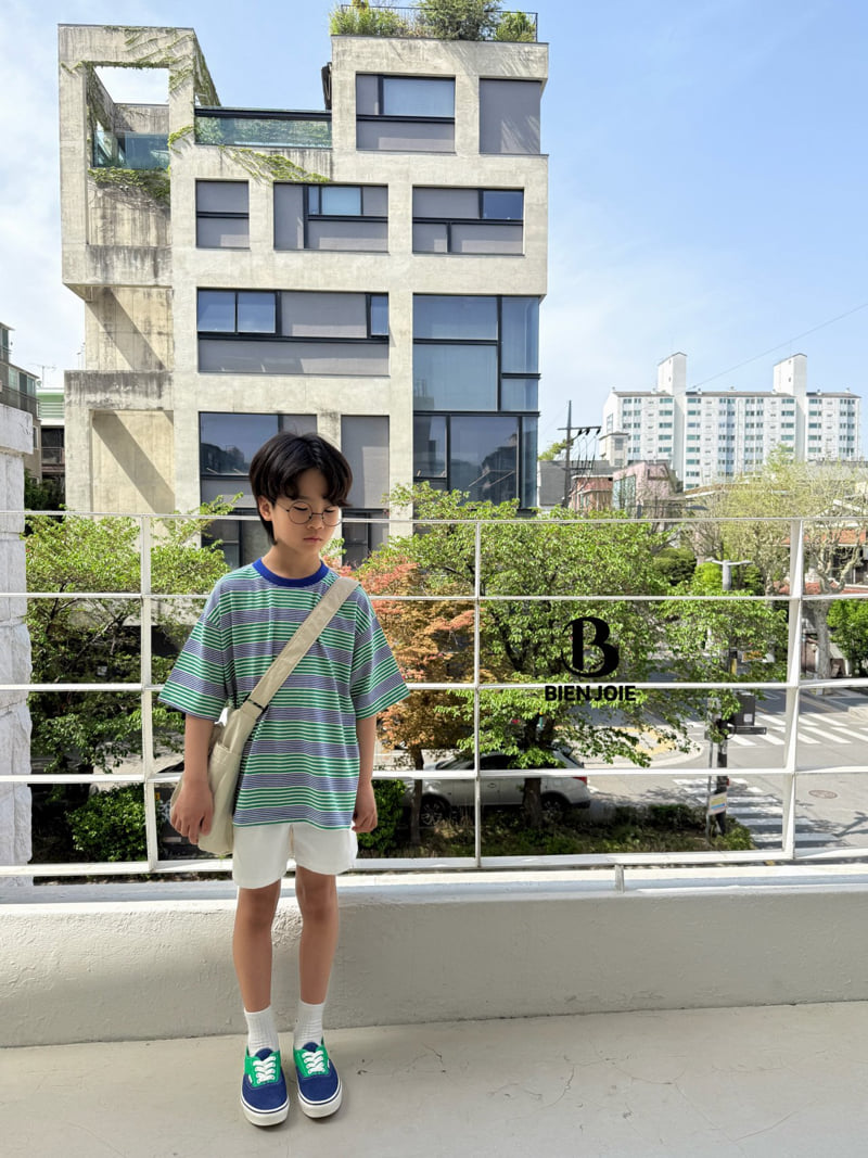 Bien Joie - Korean Children Fashion - #Kfashion4kids - Link Striped Tee - 10