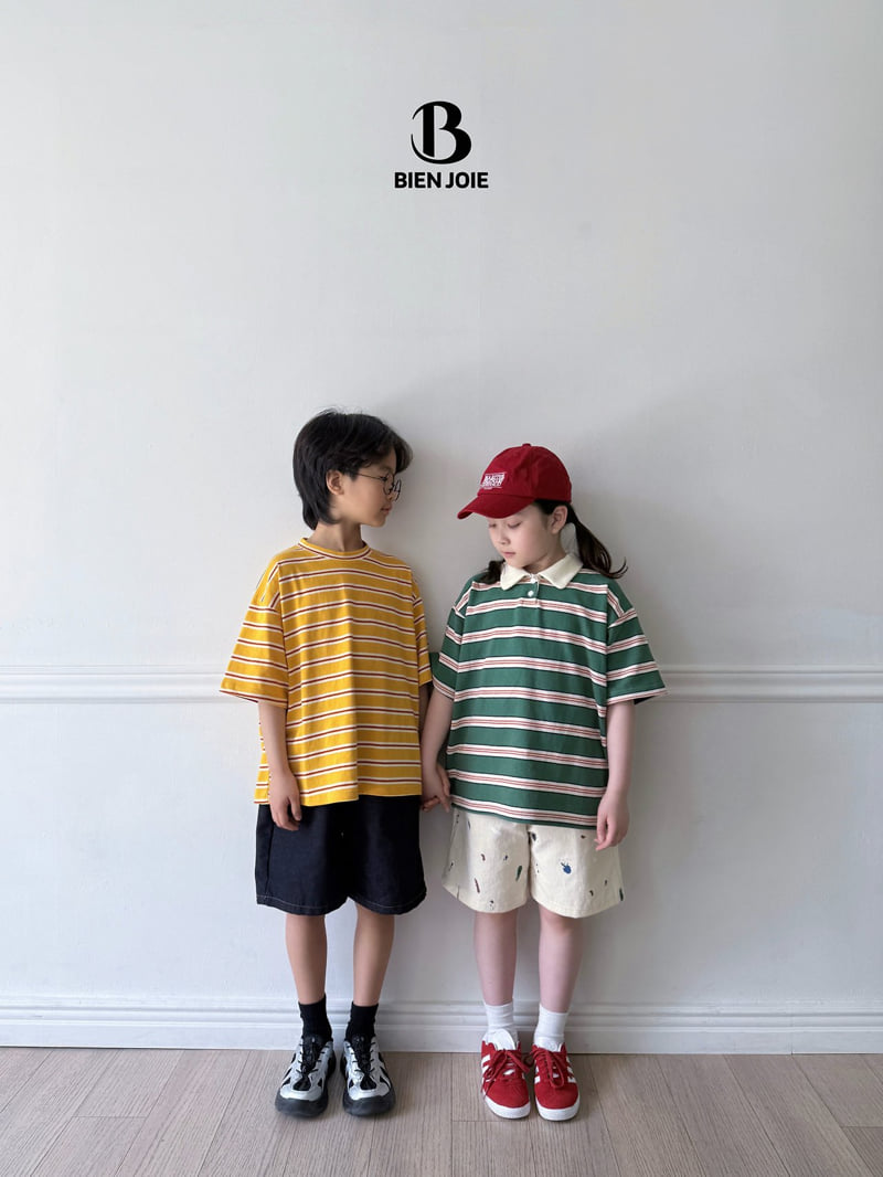 Bien Joie - Korean Children Fashion - #Kfashion4kids - Onion Collar Tee - 7