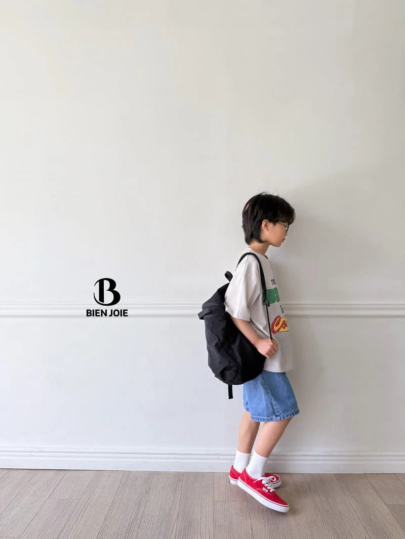 Bien Joie - Korean Children Fashion - #childrensboutique - Kuro Pigment Tee - 12