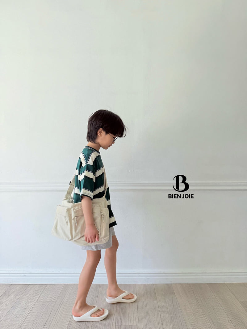 Bien Joie - Korean Children Fashion - #kidzfashiontrend - Poco Striped Tee - 11