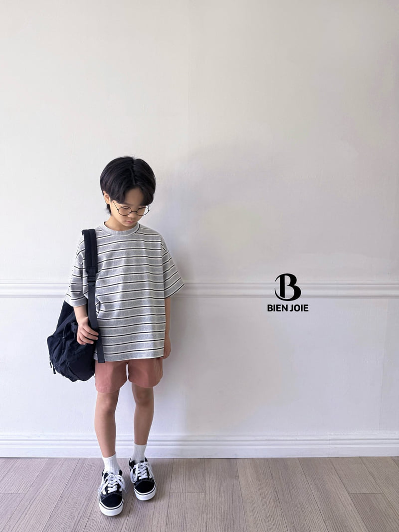Bien Joie - Korean Children Fashion - #magicofchildhood - Adele Striped Tee - 8