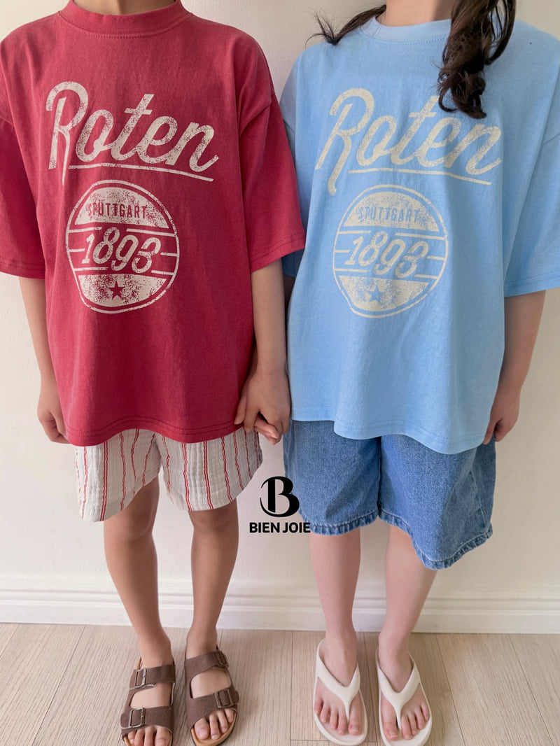 Bien Joie - Korean Children Fashion - #todddlerfashion - Goat Pigment Tee - 7