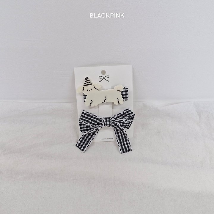Black Pink - Korean Children Fashion - #Kfashion4kids - Check Puppy Set (set of 2) - 8