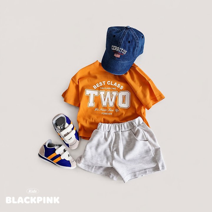 Black Pink - Korean Children Fashion - #Kfashion4kids - 7 Days Short Sleeve Tee - 5