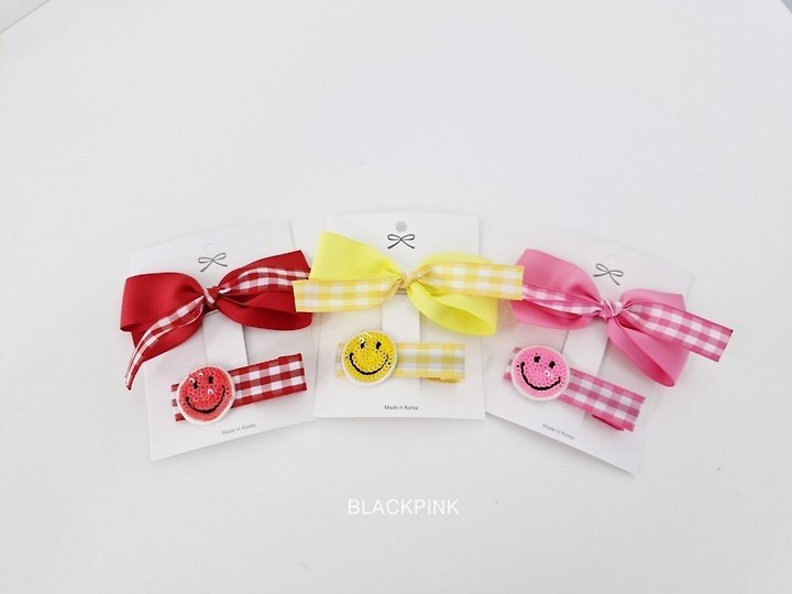 Black Pink - Korean Children Fashion - #kidzfashiontrend - Sequin Smile Set - 4