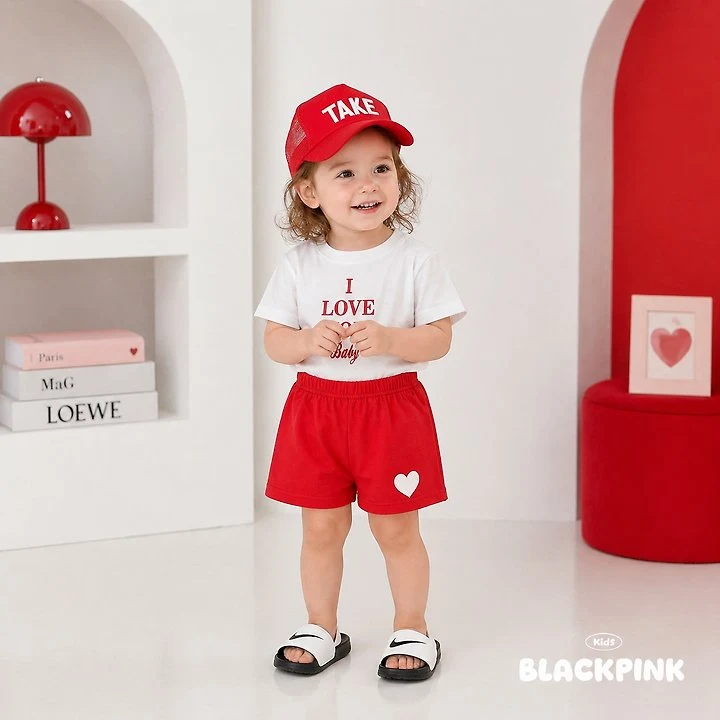 Black Pink - Korean Children Fashion - #childofig - Summer Love You Set-Up - 7