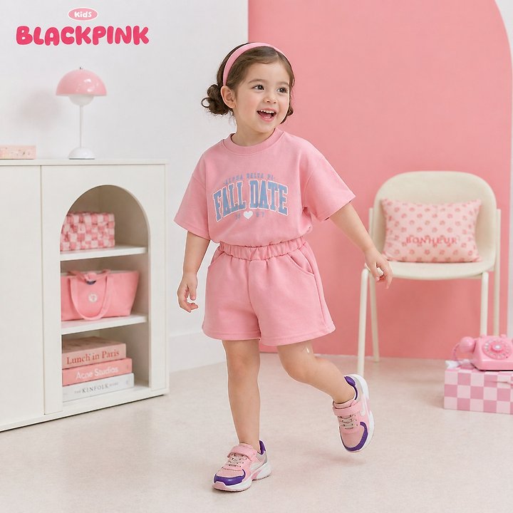 Black Pink - Korean Children Fashion - #childofig - Daily Basic Shorts - 6