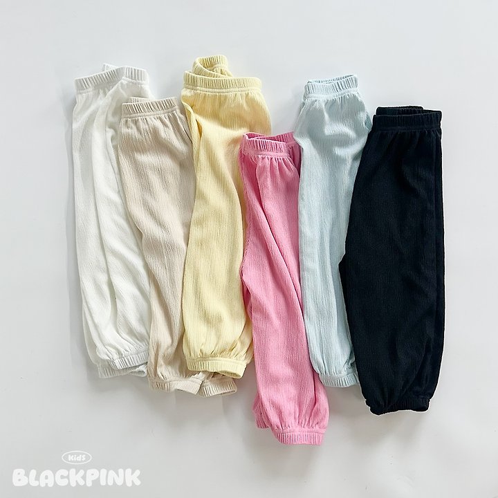 Black Pink - Korean Children Fashion - #childofig - Summer Cool Pants - 2