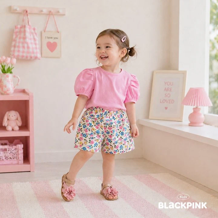 Black Pink - Korean Children Fashion - #childofig - Olivia Shorts - 8