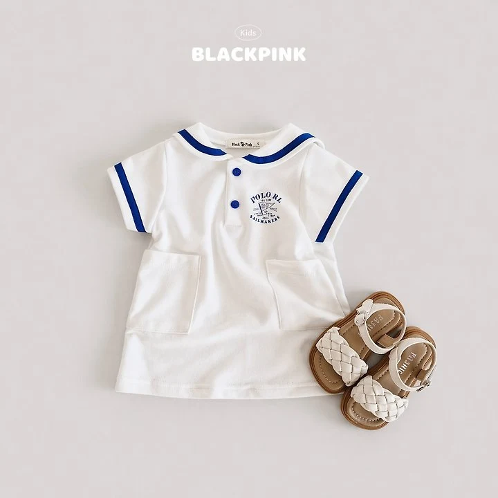 Black Pink - Korean Children Fashion - #childofig - Marine One-piece
