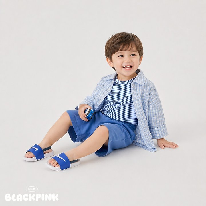 Black Pink - Korean Children Fashion - #childrensboutique - Summer Stripe Short Sleeve Tee - 8
