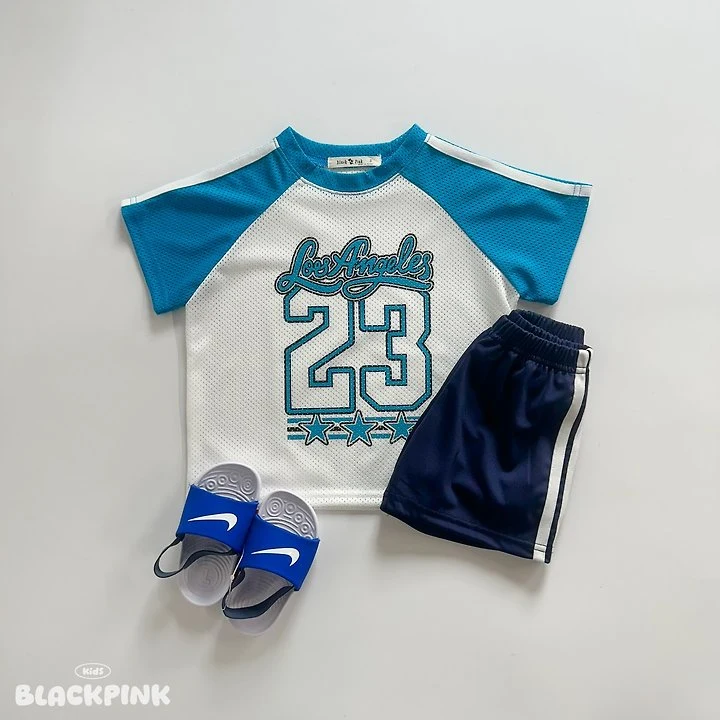 Black Pink - Korean Children Fashion - #childrensboutique - 23 Mesh Set-Up - 7