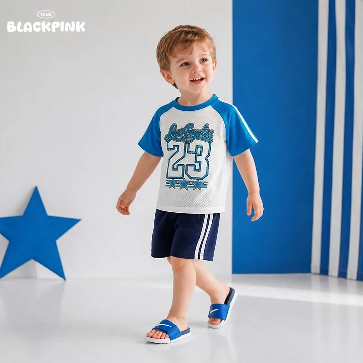 Black Pink - Korean Children Fashion - #designkidswear - 23 Mesh Set-Up - 8