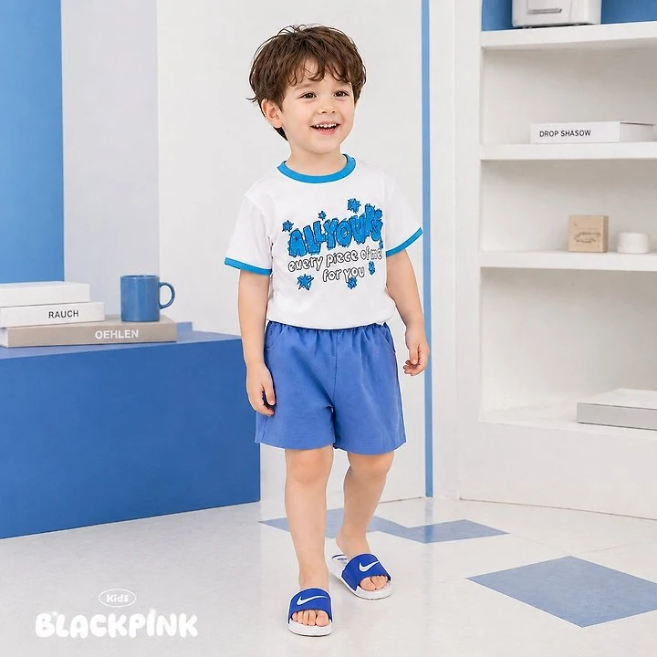 Black Pink - Korean Children Fashion - #designkidswear - ALL YOURS Short Sleeve Tee - 8