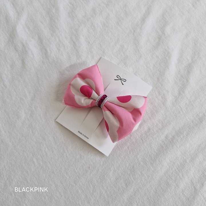 Black Pink - Korean Children Fashion - #discoveringself - Adeline Ribbon Pin - 7