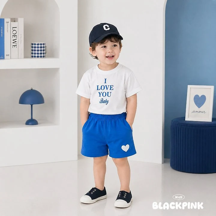 Black Pink - Korean Children Fashion - #discoveringself - Summer Love You Set-Up - 11