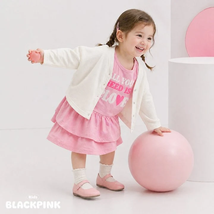 Black Pink - Korean Children Fashion - #discoveringself - ALL YOU One-piece - 10
