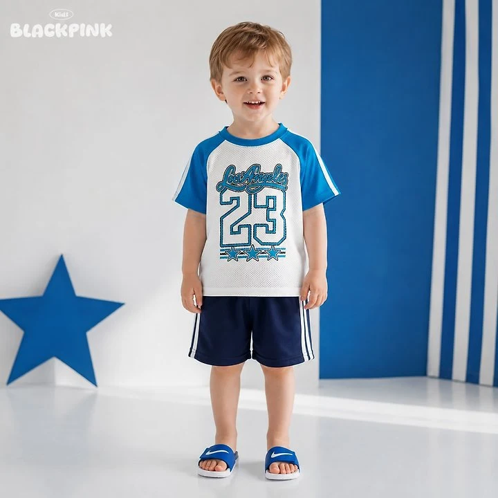 Black Pink - Korean Children Fashion - #discoveringself - 23 Mesh Set-Up - 9