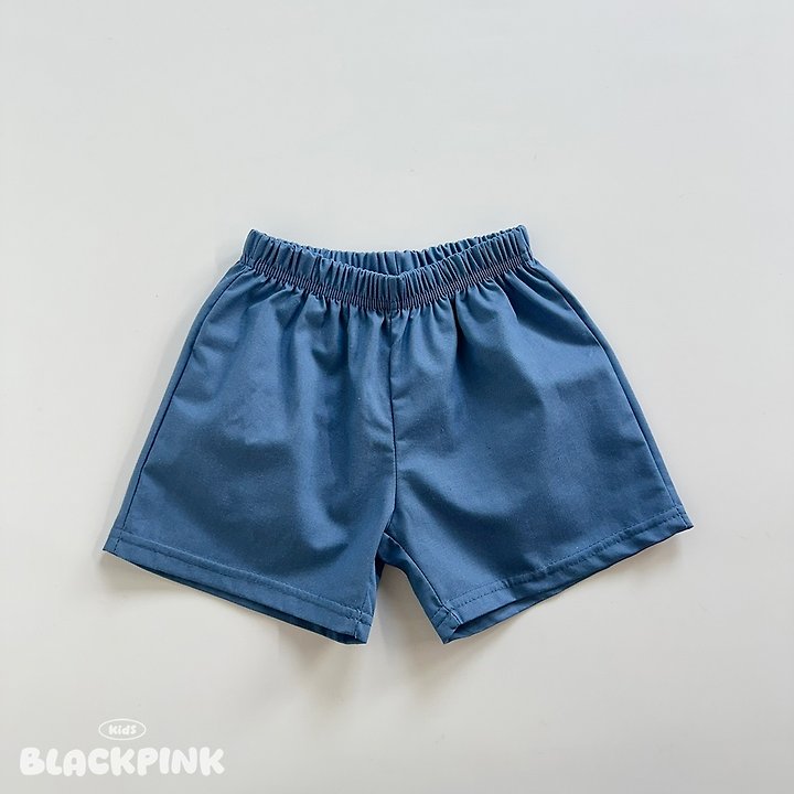 Black Pink - Korean Children Fashion - #discoveringself - Heart Denim Shorts - 2