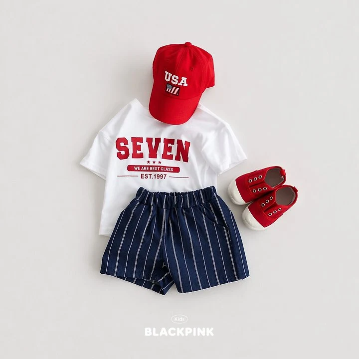 Black Pink - Korean Children Fashion - #discoveringself - Cony Denim Shorts - 11
