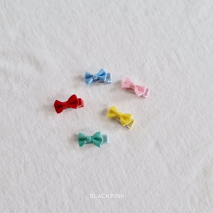 Black Pink - Korean Children Fashion - #fashionkids - Multicolor Mini Ribbon Set - 5