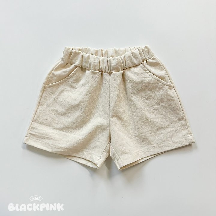 Black Pink - Korean Children Fashion - #fashionkids - Color Pop Cotton Shorts - 5