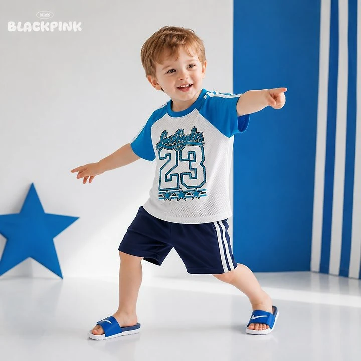 Black Pink - Korean Children Fashion - #fashionkids - 23 Mesh Set-Up - 10