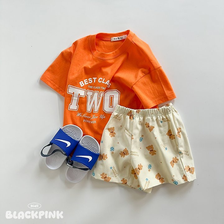 Black Pink - Korean Children Fashion - #fashionkids - Cotton Candy Bear Shorts - 11