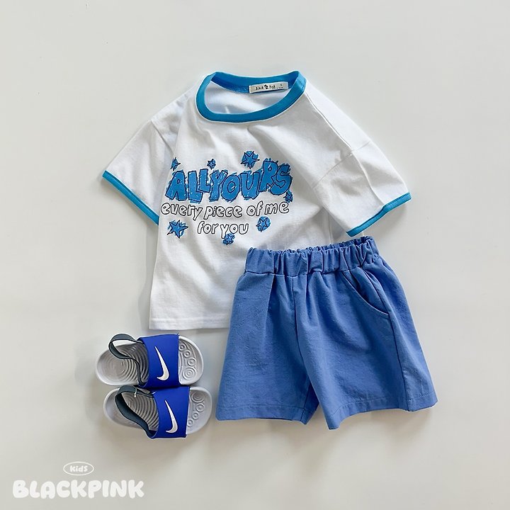 Black Pink - Korean Children Fashion - #fashionkids - ALL YOURS Short Sleeve Tee - 10