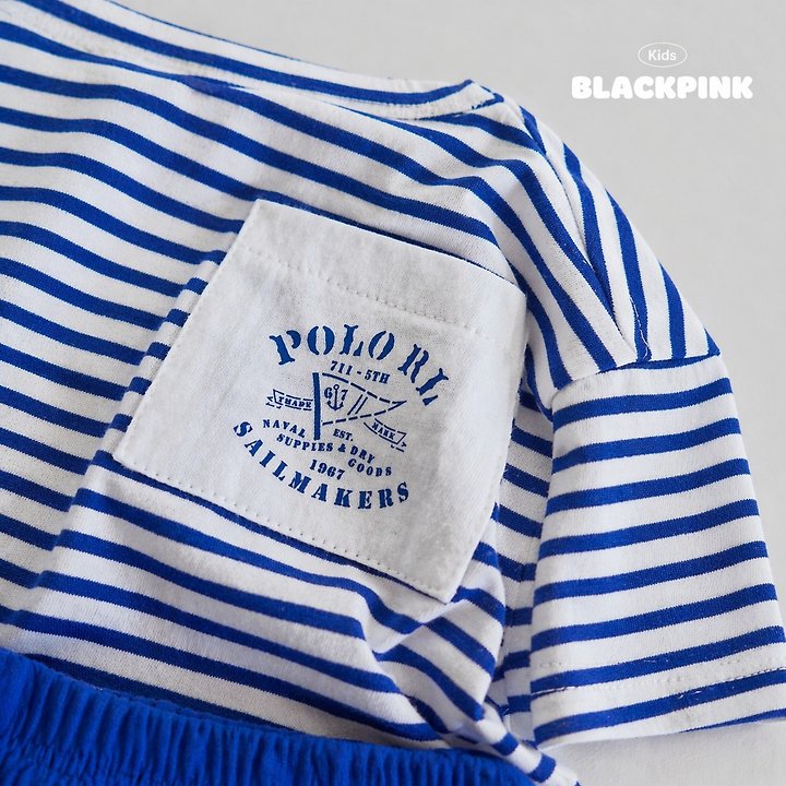 Black Pink - Korean Children Fashion - #fashionkids - Marine Set-Up - 5