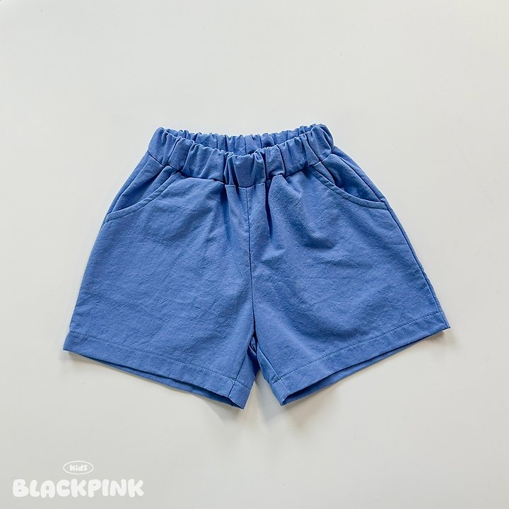 Black Pink - Korean Children Fashion - #kidsshorts - Color Pop Cotton Shorts - 6