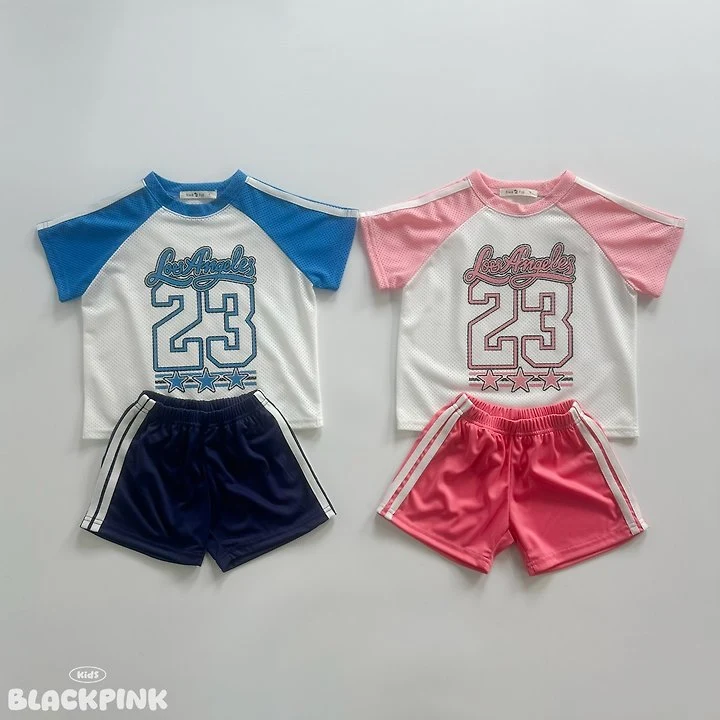 Black Pink - Korean Children Fashion - #kidsshorts - 23 Mesh Set-Up - 11